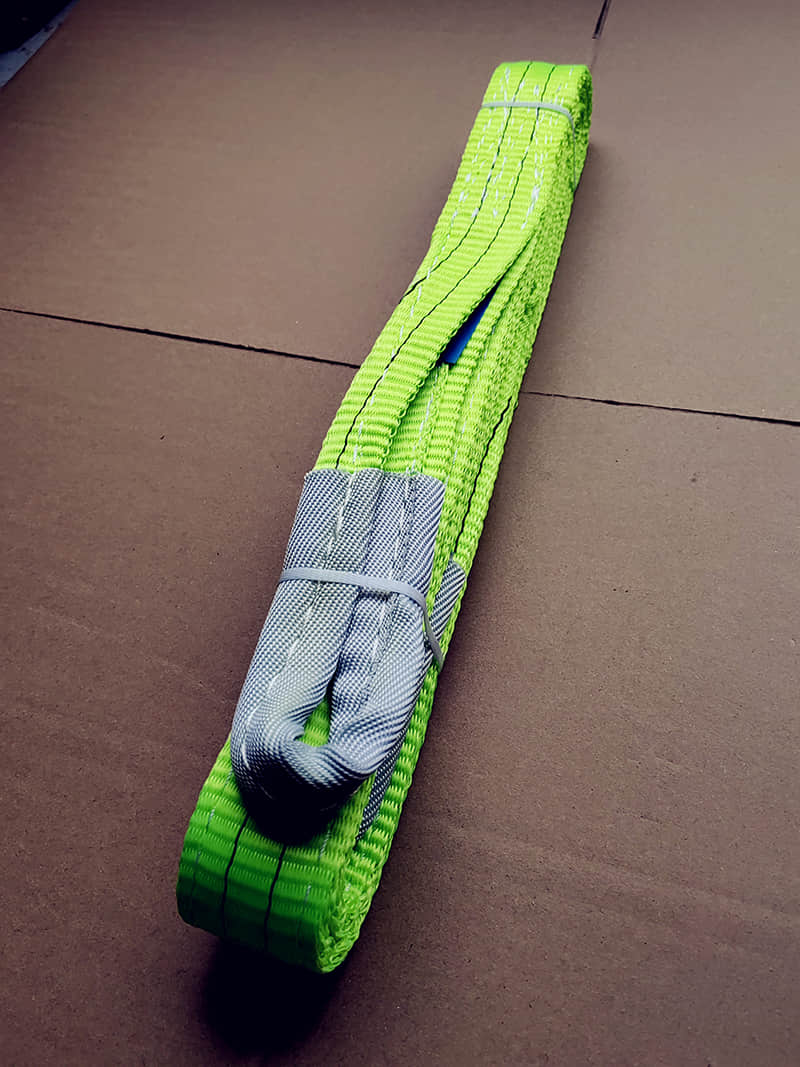 Flat webbing sling