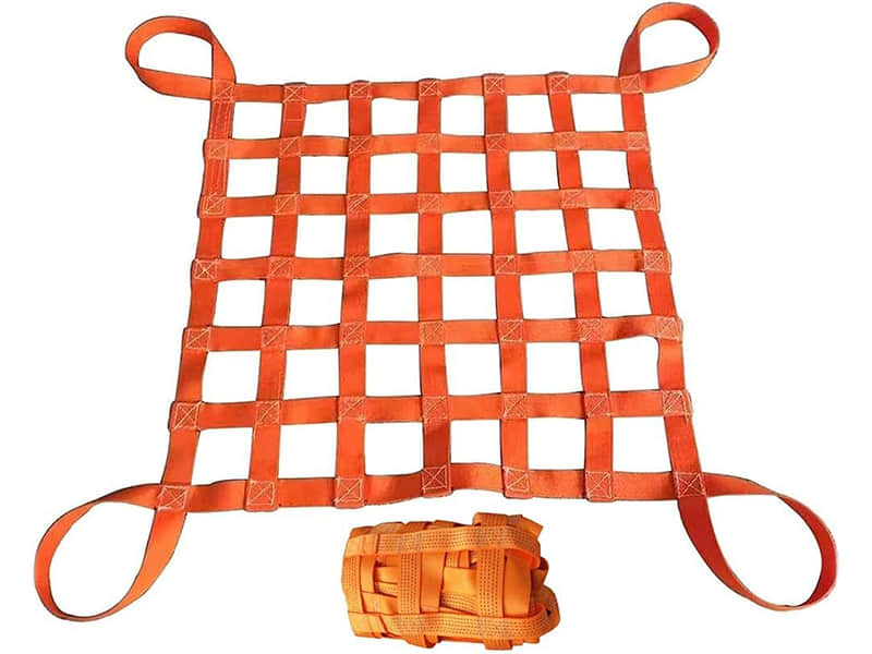 Lifting webbing net